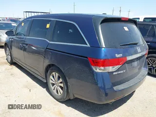 2015 Honda Odyssey EX-L with VIN 5FNRL5H6XFB123366, listed as a IAAI auction lot 42037807 with 141,135 mi miles and . Bid and sale history available at DreamBid. Image 3.