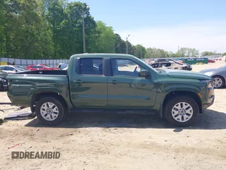 2022 Nissan Frontier SV with VIN 1N6ED1EK1NN695199, listed as a IAAI auction lot 42085368 with 30,481 mi miles and . Bid and sale history available at DreamBid. Image 14.