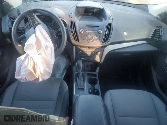 2017 Ford Escape S with VIN 1FMCU0F76HUE02420, listed as a Copart auction lot 45992035 with Not provided miles and Salvage title. Bid and sale history available at DreamBid. Image 8.