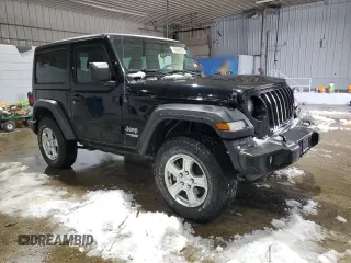 2020 Jeep Wrangler Sport S with VIN 1C4GJXAN0LW131400, listed as a Copart auction lot 44266995 with 73,576 mi miles and Salvage title. Bid and sale history available at DreamBid. Image 4.