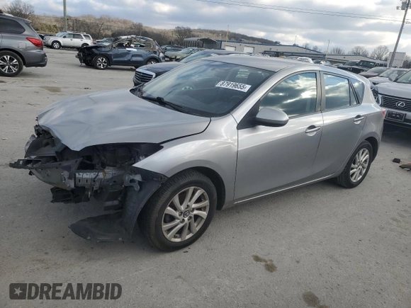 2013 Mazda 3 i Touring with VIN JM1BL1L74D1708069, listed as a Copart auction lot 87919655 with 193,080 mi miles and Clean Title. Bid and sale history available at carsss.com. Image 1.