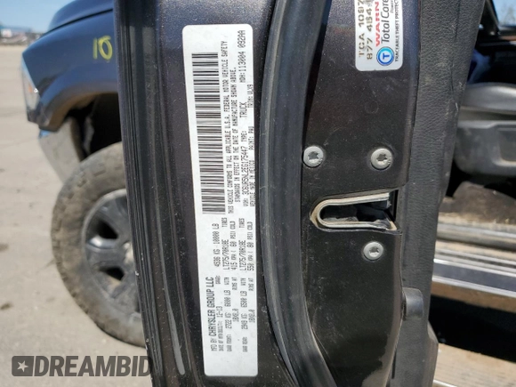 2014 Ram 2500 Laramie with VIN 3C6UR5NL2EG175447, listed as a Copart auction lot 56122015 with 184,648 mi miles and Non repairable. Bid and sale history available at DreamBid. Image 12.