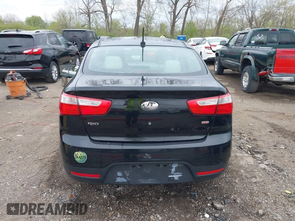 2013 Kia Rio LX with VIN KNADM4A30D6157890, listed as a IAAI auction lot 42066146 with 73,319 mi miles and . Bid and sale history available at DreamBid. Image 16.