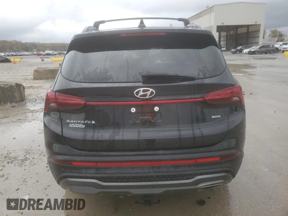 2022 Hyundai Santa Fe XRT with VIN 5NMS6DAJ2NH401045, listed as a Copart auction lot 78085134 with 0 mi miles and Salvage Title. Bid and sale history available at carsss.com. Image 6.