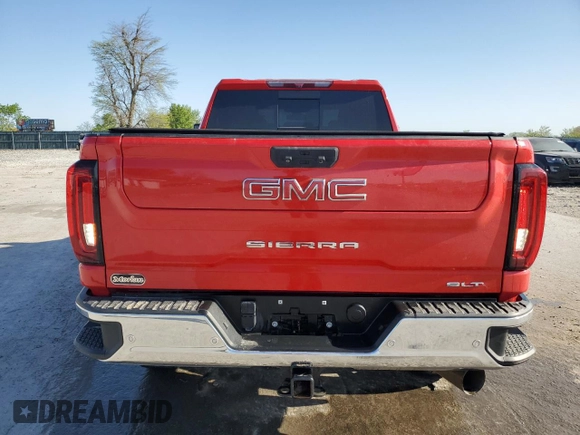 2022 GMC Sierra 3500HD SLT z VIN 1GT49UEYXNF215905, wystawiony jako Copart lot #52373835 z przebiegiem 36 787 mil mil oraz Szkody całkowita. Historia ofert i sprzedaży dostępna na DreamBid. Obrazek 6.