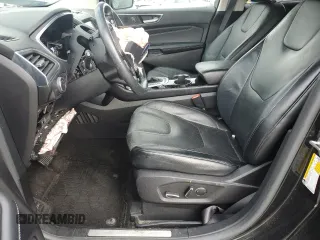 2015 Ford Edge Titanium with VIN 2FMPK4K87FBB15331, listed as a Copart auction lot 44186195 with 0 mi miles and Salvage Title. Bid and sale history available at carsss.com. Image 7.