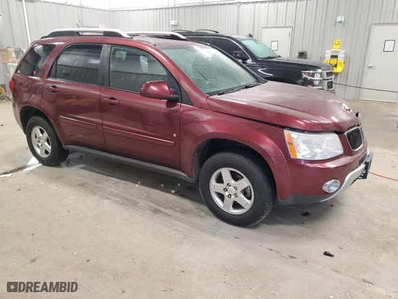 2007 Pontiac Torrent with VIN 2CKDL73F676109798, listed as a Copart auction lot 86302774 with 148766 miles and Clean Title. Bid and sale history available at carsss.com. Image 4.