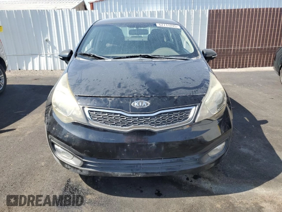2013 Kia Rio EX z VIN KNADN4A30D6104166, wystawiony jako Copart lot #62711245 z przebiegiem 129 718 mil mil oraz Szkoda całkowita • Salvage title. Historia ofert i sprzedaży dostępna na DreamBid. Obrazek 5.