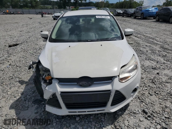 2012 Ford Focus SE with VIN 1FAHP3F2XCL406031, listed as a Copart auction lot 61961385 with 165,343 mi miles and Salvage title. Bid and sale history available at DreamBid. Image 5.