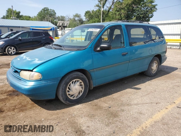 1995 Ford Windstar GL z VIN 2FMDA5141SBA81116, wystawiony jako Copart lot #62543564 z przebiegiem 230 207 mil mil oraz Szkoda całkowita • Salvage title. Historia ofert i sprzedaży dostępna na DreamBid. Obrazek 1.
