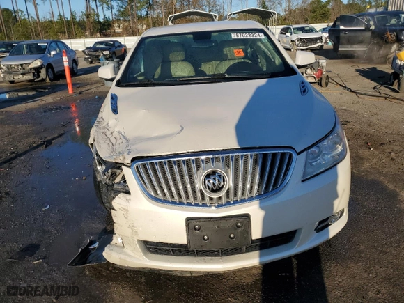 2011 Buick LaCrosse CXS with VIN 1G4GE5ED1BF287773, listed as a Copart auction lot 87022324 with 0 mi miles and Clean Title. Bid and sale history available at carsss.com. Image 5.