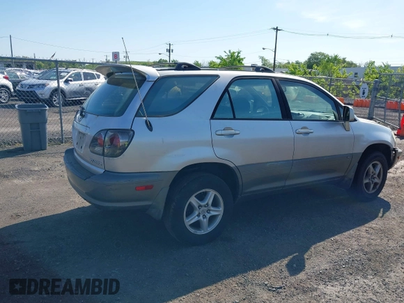 2002 Lexus RX 300 with VIN JTJHF10U120283650, listed as a IAAI auction lot 42231926 with 111,887 mi miles and . Bid and sale history available at DreamBid. Image 4.