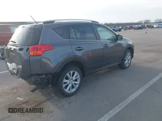 2014 Toyota RAV4 Limited with VIN 2T3DFREV7EW177432, listed as a IAAI auction lot 41956885 with 121,394 mi miles. Bid and sale history available at carsss.com. Image 4.
