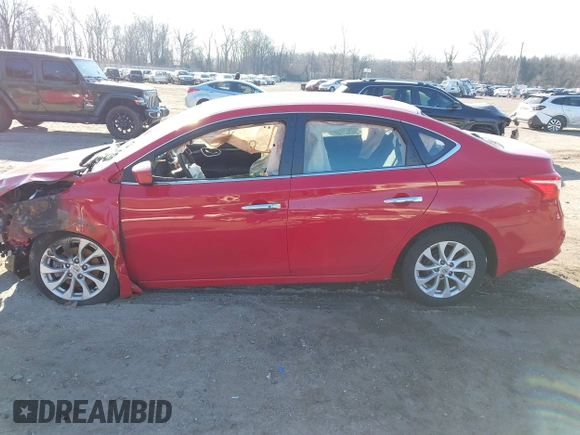 2018 Nissan Sentra SV with VIN 3N1AB7AP0JL635407, listed as a IAAI auction lot 41669564 with Not Provided miles and . Bid and sale history available at carsss.com. Image 14.