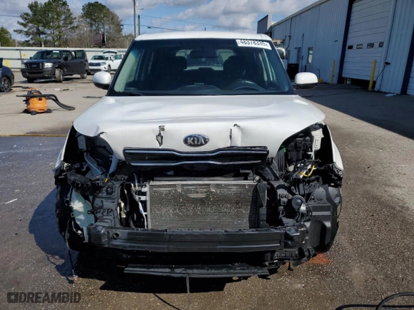 2019 Kia Soul + with VIN KNDJP3A57K7012958, listed as a Copart auction lot 48378335 with 92,332 mi miles and Salvage Title. Bid and sale history available at carsss.com. Image 5.