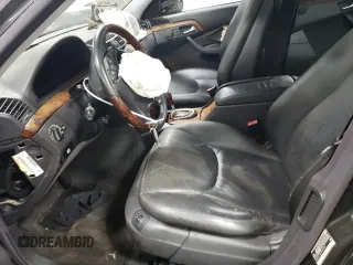 2002 Mercedes-Benz S-Class 5.0L with VIN WDBNG75J22A291981, listed as a Copart auction lot 83035044 with 0 mi miles and Salvage Title. Bid and sale history available at carsss.com. Image 7.
