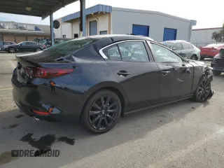 2024 Mazda 3 S Select Sport with VIN 3MZBPABM8RM423314, listed as a Copart auction lot 44885305 with 3,561 mi miles and Non Repairable. Bid and sale history available at DreamBid. Image 3.