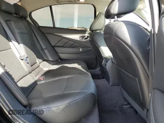 2023 Infiniti Q50 Luxe with VIN JN1EV7BR3PM543411, listed as a Copart auction lot 57782135 with 14,808 mi miles and Salvage title. Bid and sale history available at DreamBid. Image 10.
