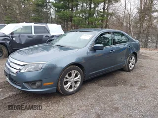 2012 Ford Fusion SE with VIN 3FAHP0HA4CR272590, listed as a IAAI auction lot 42011280 with 81,793 mi miles. Bid and sale history available at carsss.com. Image 2.