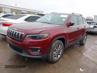 2019 Jeep Cherokee Altitude with VIN 1C4PJMLN4KD123984, listed as a IAAI auction lot 41507338 with 53,686 mi miles. Bid and sale history available at carsss.com. Image 17.