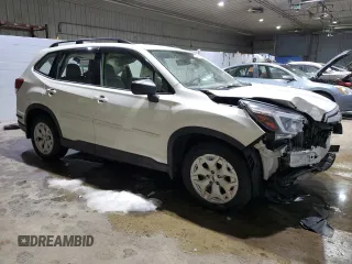 2021 Subaru Forester with VIN JF2SKADC1MH440265, listed as a Copart auction lot 43424955 with 26,143 mi miles and Salvage Title. Bid and sale history available at carsss.com. Image 4.