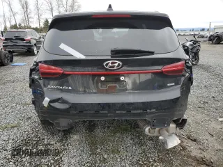 2021 Hyundai Santa Fe SE with VIN 5NMS1DAJ4MH355277, listed as a Copart auction lot 48996335 with 23,806 mi miles and Salvage Title. Bid and sale history available at carsss.com. Image 6.