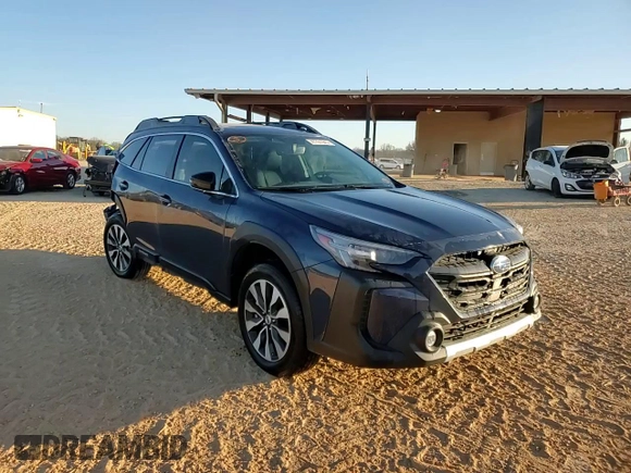 2025 Subaru Outback Limited XT with VIN 4S4BTGND2S3132467, listed as a Copart auction lot 47761945 with 3,956 mi miles and Salvage Title. Bid and sale history available at carsss.com. Image 14.
