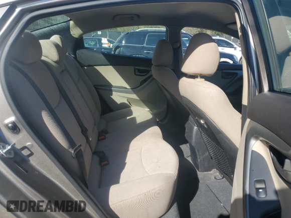 2014 Hyundai Elantra SE with VIN 5NPDH4AEXEH529140, listed as a Copart auction lot 52077465 with 82,686 mi miles and Salvage Title. Bid and sale history available at DreamBid. Image 10.