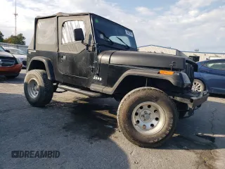 1995 Jeep Wrangler S with VIN 1J4FY19P0SP266468, listed as a Copart auction lot 74011814 with 269,912 mi miles and Salvage Title. Bid and sale history available at carsss.com. Image 4.