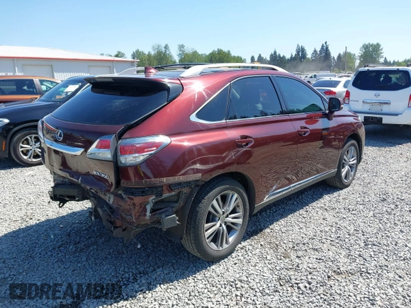 2015 Lexus RX 350 with VIN 2T2BK1BA0FC290068, listed as a IAAI auction lot 42173248 with 158,387 mi miles and . Bid and sale history available at DreamBid. Image 4.