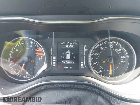 2019 Jeep Cherokee Latitude Plus with VIN 1C4PJMLX4KD238263, listed as a IAAI auction lot 42017221 with 37,187 mi miles and . Bid and sale history available at DreamBid. Image 7.