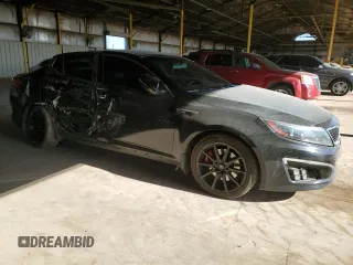2014 Kia Optima SXL Turbo with VIN 5XXGR4A65EG277764, listed as a Copart auction lot 57944285 with 170,707 mi miles and Salvage title. Bid and sale history available at DreamBid. Image 4.