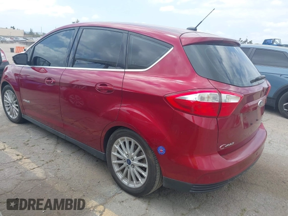 2013 Ford C-Max SEL with VIN 1FADP5BU8DL505854, listed as a IAAI auction lot 42121091 with Not Provided miles. Bid and sale history available at carsss.com. Image 3.