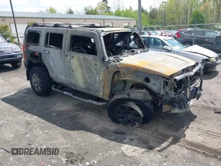 2007 Hummer H3 SUV z VIN 5GTDN13E078163557, wystawiony jako IAAI lot #42039727 z przebiegiem Nie podano mil oraz . Historia ofert i sprzedaży dostępna na DreamBid. Obrazek 1.