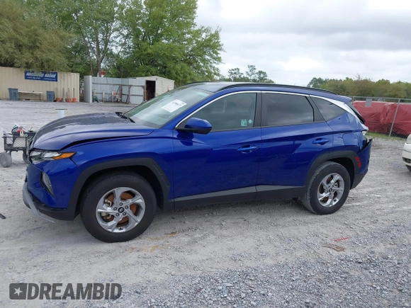 2024 Hyundai Tucson SEL with VIN 5NMJBCDE9RH348317, listed as a IAAI auction lot 41958633 with 27,494 mi miles. Bid and sale history available at carsss.com. Image 14.