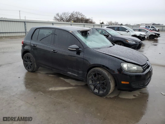 2011 Volkswagen Golf with VIN WVWDA7AJ0BW170583, listed as a Copart auction lot 45574495 with 164,008 mi miles and Salvage Title. Bid and sale history available at carsss.com. Image 4.