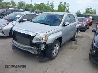 2015 GMC Terrain SLE with VIN 2GKALMEK2F6344463, listed as a IAAI auction lot 42235524 with 89,496 mi miles and . Bid and sale history available at DreamBid. Image 2.