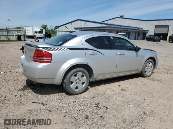2010 Dodge Avenger SXT z VIN 1B3CC4FB0AN119161, wystawiony jako Copart lot #57993505 z przebiegiem 143 432 mil mil oraz Szkoda całkowita • Salvage title. Historia ofert i sprzedaży dostępna na DreamBid. Obrazek 3.