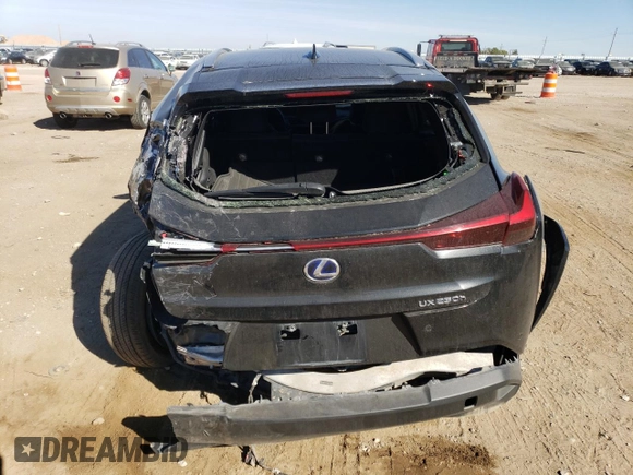 2022 Lexus UX 250h с VIN JTHP9JBH6N2057892, выставлен на аукционе Copart как лот 73822804 с пробегом 8 430 миль миль и Списание • Salvage title. История ставок и продаж доступна на DreamBid. Изображение 6.