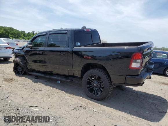 2022 Ram 1500 Big Horn with VIN 1C6SRFFT5NN200831, listed as a Copart auction lot 60857395 with 41,481 mi miles and Salvage title. Bid and sale history available at DreamBid. Image 2.