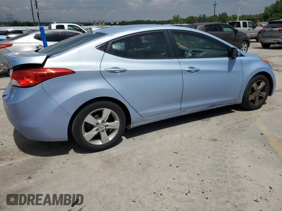 2011 Hyundai Elantra GLS с VIN KMHDH4AE0BU097879, выставлен на аукционе Copart как лот 59883225 с пробегом 137 643 миль миль и Списание • Salvage title. История ставок и продаж доступна на DreamBid. Изображение 3.