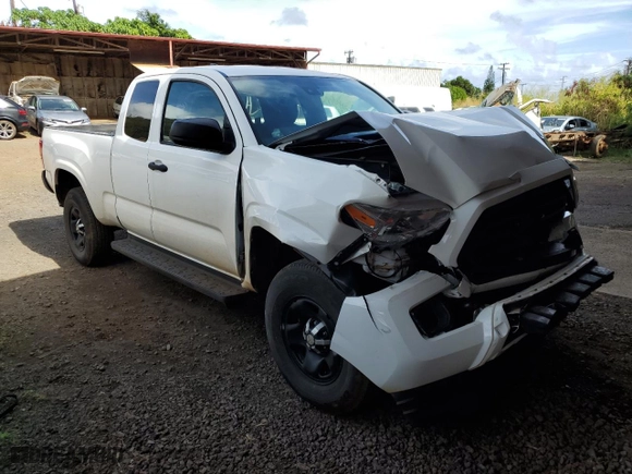 2022 Toyota Tacoma 4WD SR with VIN 3TYSX5EN6NT010529, listed as a Copart auction lot 82583684 with 12,675 mi miles and Salvage Title. Bid and sale history available at carsss.com. Image 4.