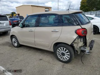2017 FIAT 500L Pop with VIN ZFBCFAAH5HZ038632, listed as a Copart auction lot 76354304 with 133,632 mi miles and Salvage Title. Bid and sale history available at carsss.com. Image 2.