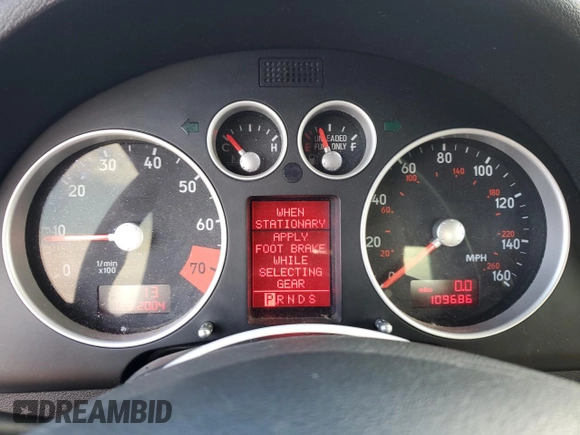 2003 Audi TT with VIN TRUTC28N831009114, listed as a Copart auction lot 46265735 with 109,686 mi miles and Clean Title. Bid and sale history available at carsss.com. Image 9.