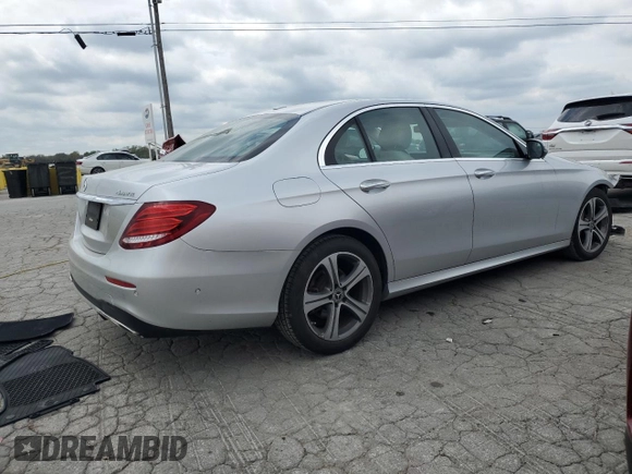 2020 Mercedes-Benz E-Class E 350 with VIN WDDZF8EB9LA707097, listed as a Copart auction lot 52380605 with 33,417 mi miles and Salvage Title. Bid and sale history available at carsss.com. Image 3.
