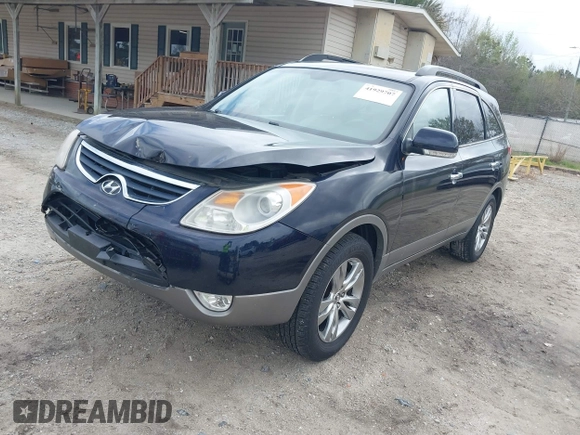 2012 Hyundai Veracruz Limited with VIN KM8NU4CC9CU201749, listed as a IAAI auction lot 41929707 with 184,139 mi miles and . Bid and sale history available at DreamBid. Image 2.
