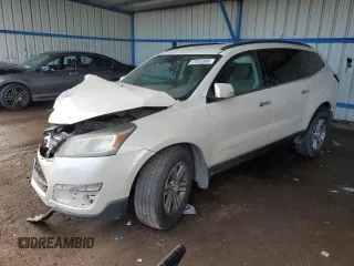 2015 Chevrolet Traverse LT with VIN 1GNKVGKD7FJ133691, listed as a Copart auction lot 57841595 with 180,307 mi miles and Salvage title. Bid and sale history available at DreamBid. Image 1.