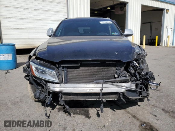 2014 Audi SQ5 Premium Plus with VIN WA1CGAFP5EA034112, listed as a Copart auction lot 75224694 with 166,055 mi miles and Salvage Title. Bid and sale history available at carsss.com. Image 5.