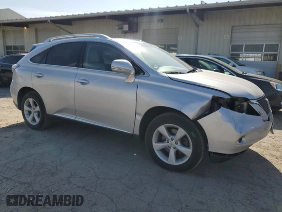 2010 Lexus RX 350 with VIN 2T2BK1BA8AC057693, listed as a Copart auction lot 48879695 with 195,224 mi miles and Salvage Title. Bid and sale history available at carsss.com. Image 4.