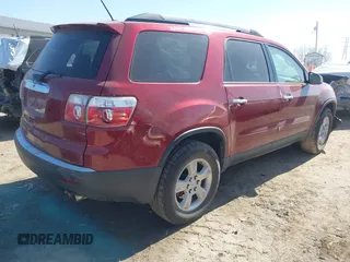 2010 GMC Acadia SLE with VIN 1GKLRLEDXAJ254623, listed as a IAAI auction lot 41763700 with 220,890 mi miles and . Bid and sale history available at DreamBid. Image 4.